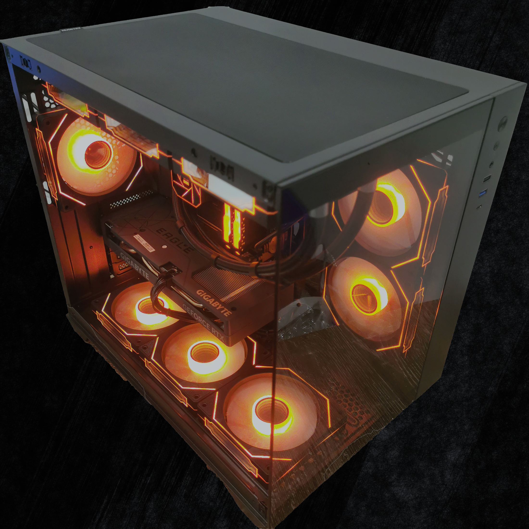 Intel i7-12700KF, RTX 4070Super, 32GB RAM, WiFi & Bluetooth, Win11 Pro, Black