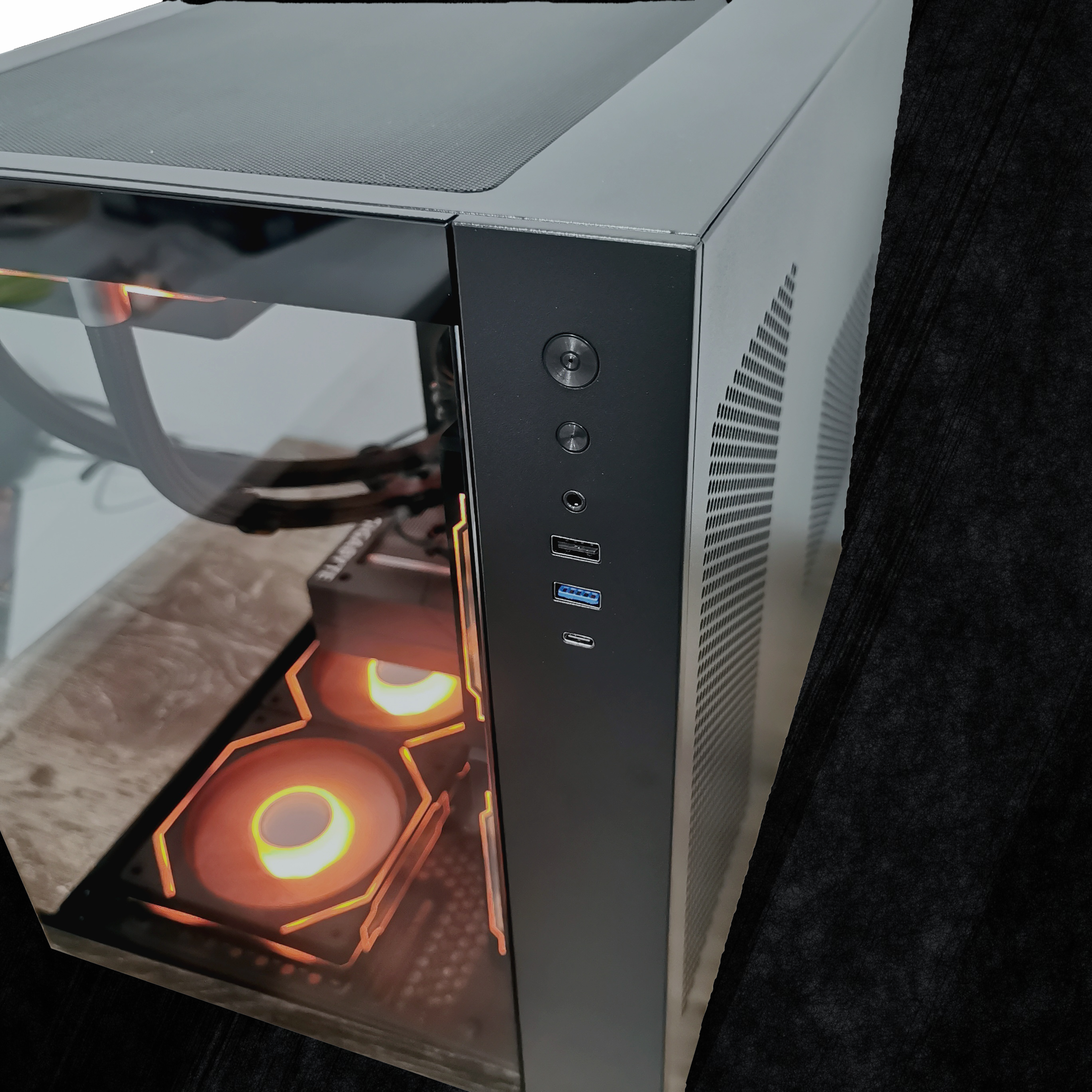 Intel i7-12700KF, RTX 4070Super, 32GB RAM, WiFi & Bluetooth, Win11 Pro, Black