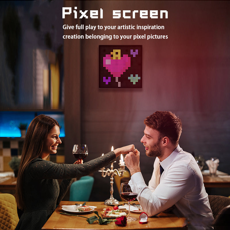Gaming Room Pixel Display Screen WIFI with APP Control,32X32 LED Panel