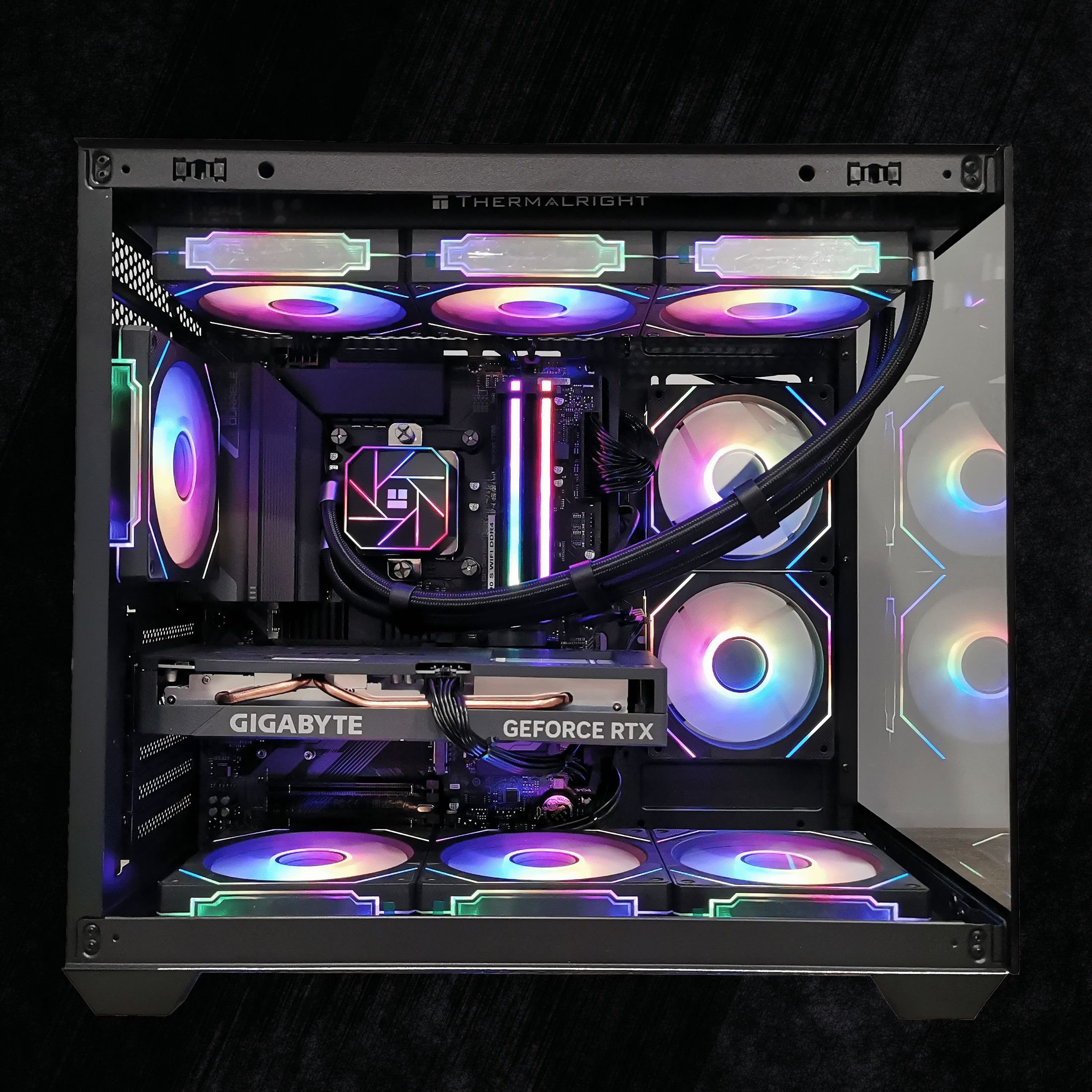 Intel i7-12700KF, RTX 4070, 32GB RAM, WiFi & Bluetooth, Win11 Pro, Black