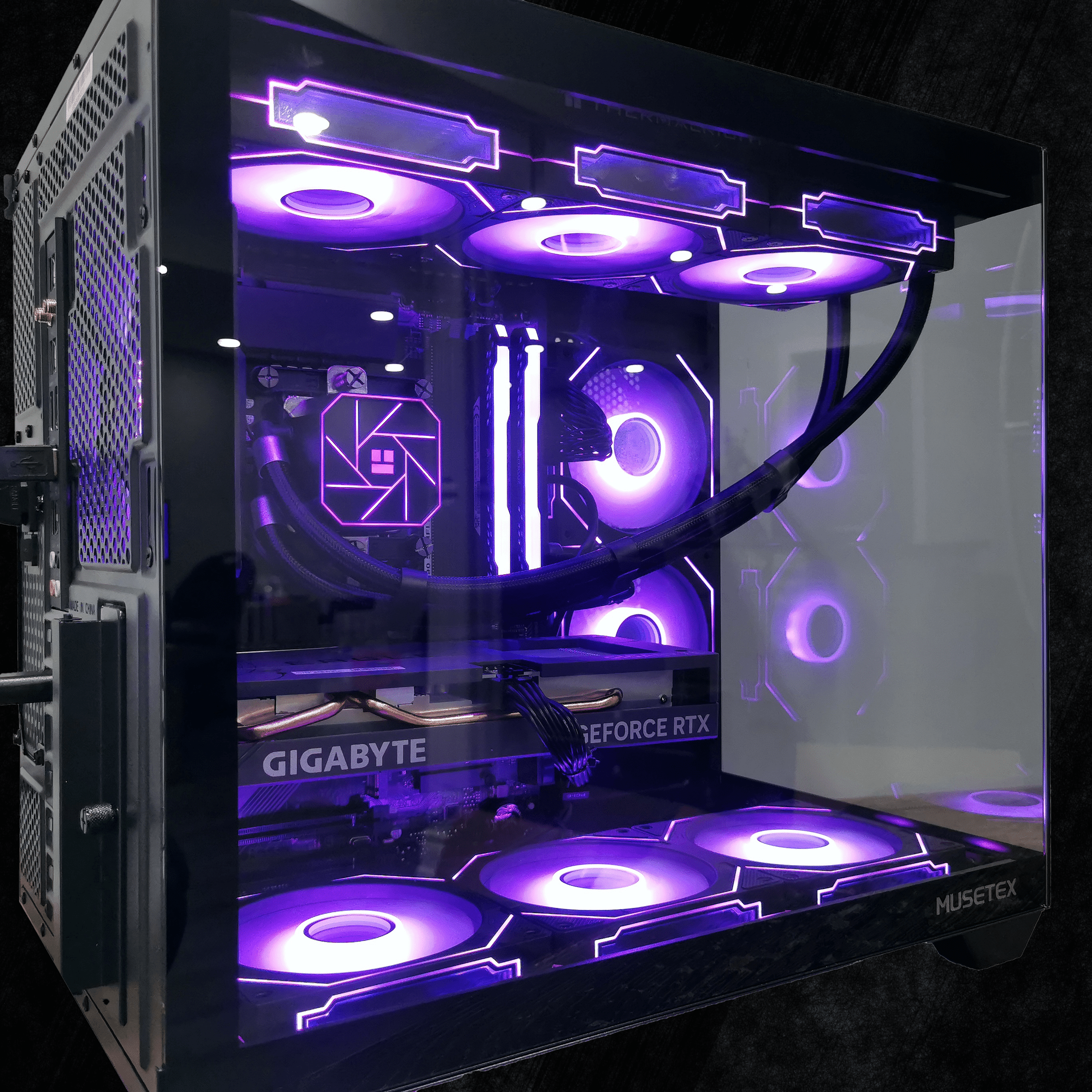 Intel i7-12700KF, RTX 4070, 32GB RAM, WiFi & Bluetooth, Win11 Pro, Black
