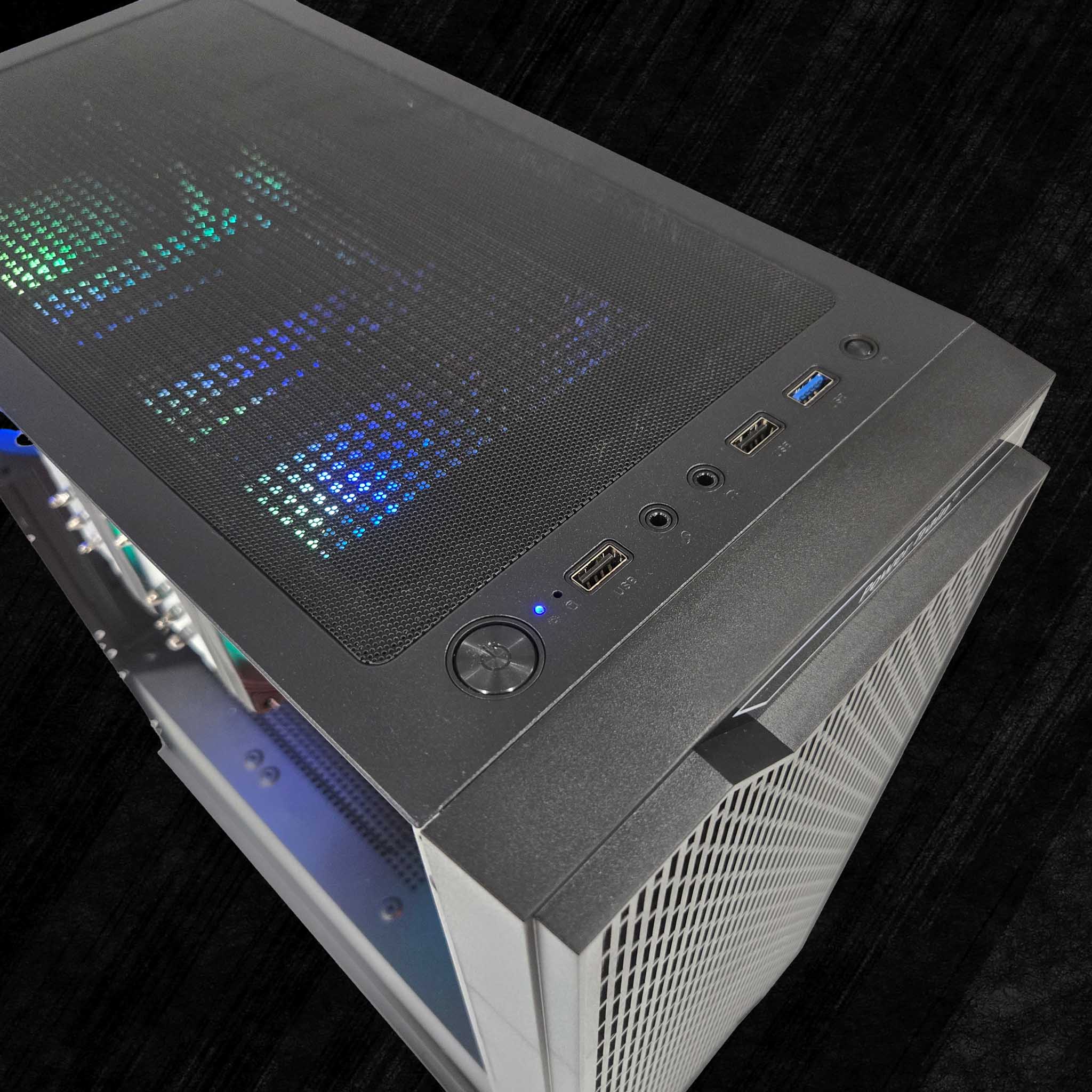 AMD Ryzen 7 9700X 8-Core, 32/64GB DDR5 RAM, 50 Series GPU, WiFi & Bluetooth, Win11 Pro, Black, Gaming PC
